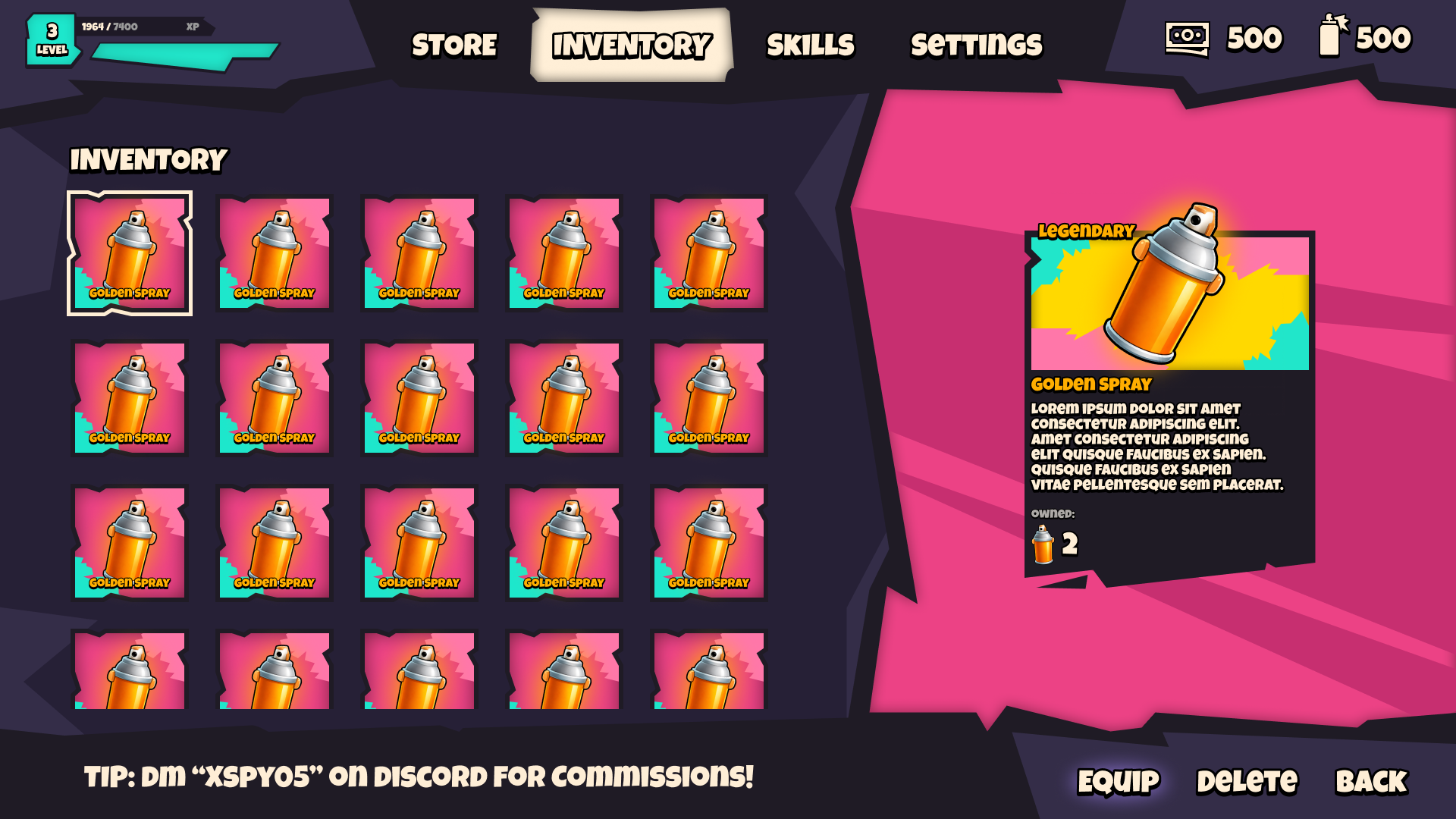 xSpy — Game UI/UX Designer
